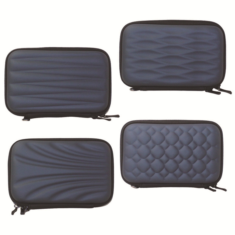 吉克沃工厂直销批发现货2.5寸移动硬盘包EVA防震3C数码收纳保护包