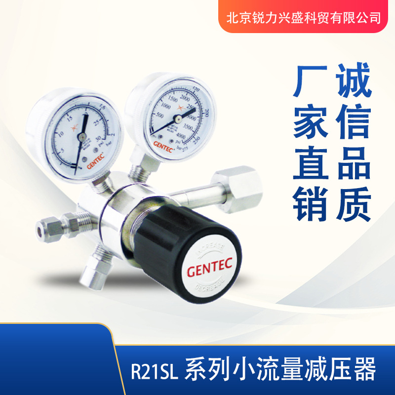 捷锐GENTEC减压器用压力表R21SLGK-DKG-00-00型号压力表