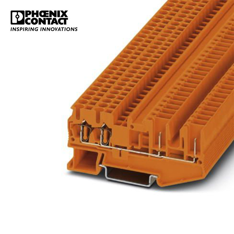 菲尼克斯 接线端子弹簧连接直插式凤凰端子ST 2,5-QUATTRO/2P OG