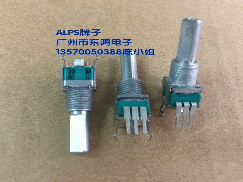 Япония ALPS Alpine RK09L точный потенциометр, одиночное соединение, вал A10K, длина вала 20 мм, потенциометр объема