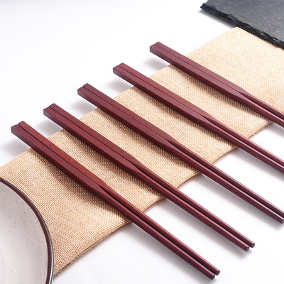 Red sandalwood chopsticks family Softcover chopsticks Rosewood chopsticks 10 Autonomous Really making plans