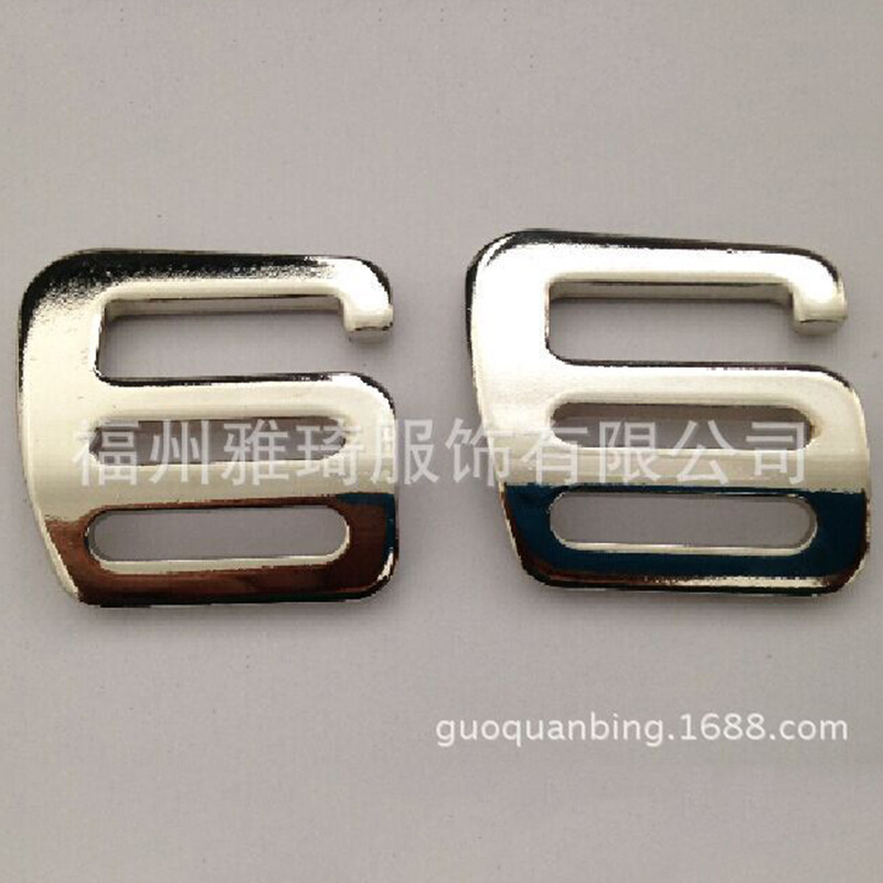 雅琦供应高品质金属插扣 高端五金调节扣 手袋五金 挂绳配件 带扣