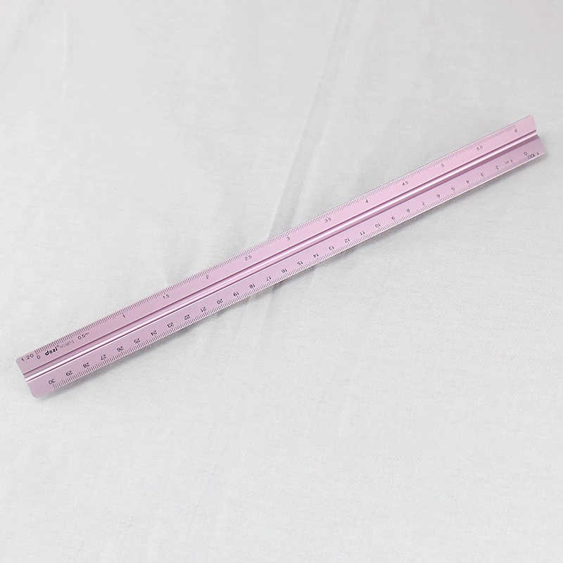 Пустотность коэффициент, virtue of aluminum aluminum three -edge, hollow color 30cm metal triangle size ratio