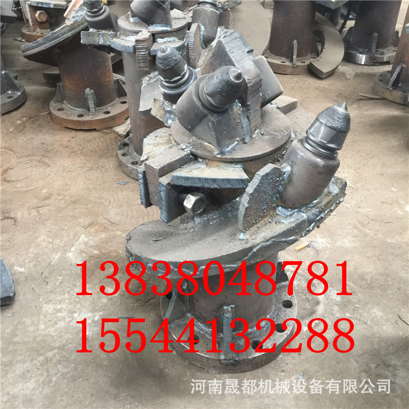 定制款斗齿灌注桩钻头cfg桩机长螺旋钻头