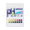 Precision pH test paper test paper 100 2-color comparison box installation wide test strip 4.0-7 0.5 accuracy