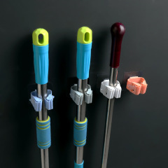 新款 強力拖把夾 浴室拖把架批發 拖把掛架掛鈎批發