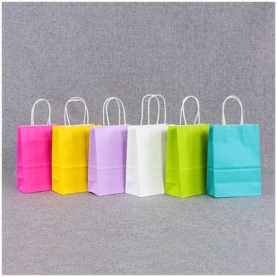 廠家定做手提牛皮紙袋 包裝禮品袋 服裝購物袋 外賣紙袋現貨批發