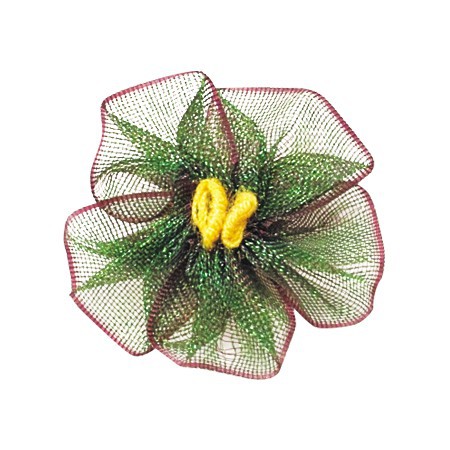 Yao Ming cinta flor hecha a mano accesorios de vestir tocado accesorios zapato flor ropa interior accesorios pequeña flor