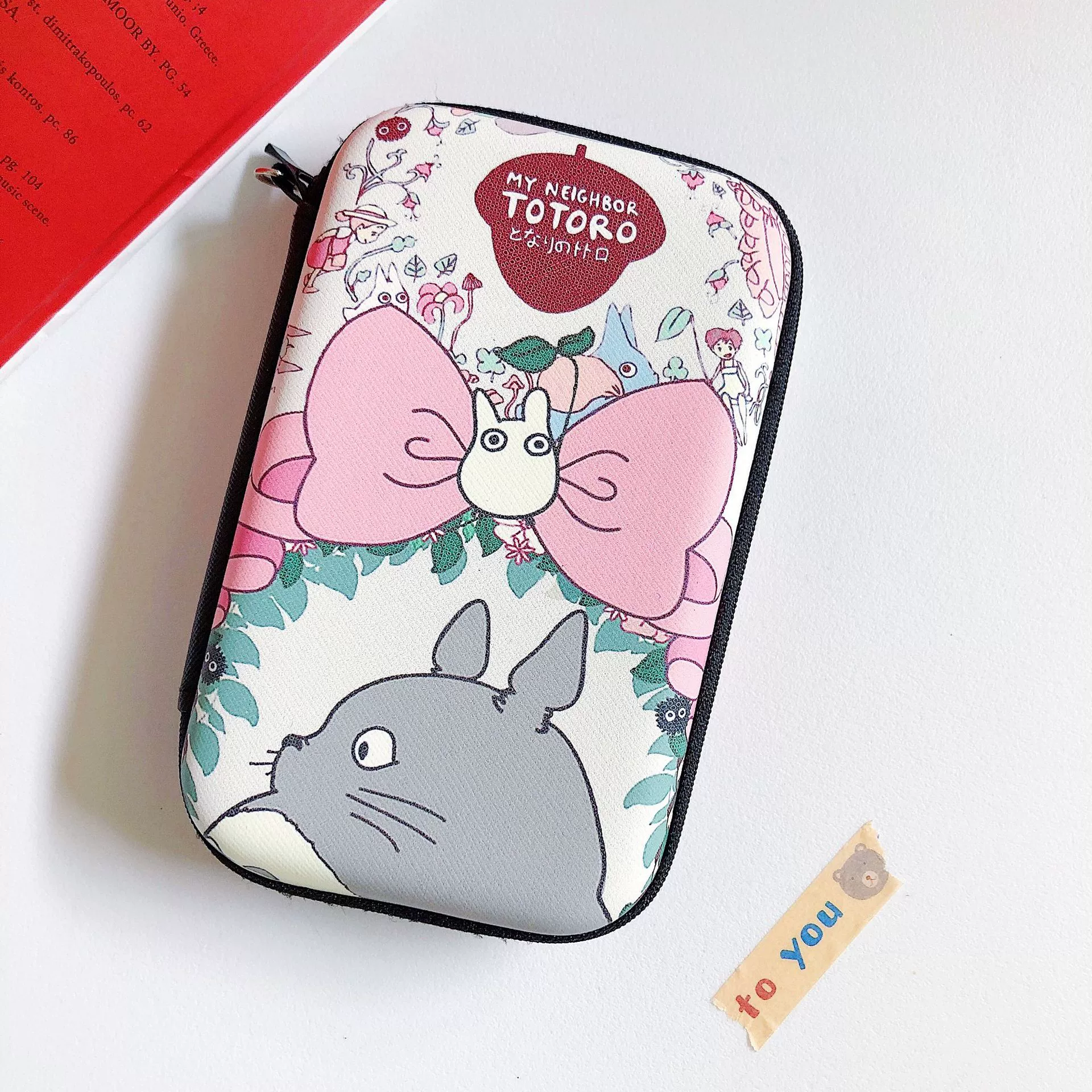Cartoon rectangular power supply, headphones, charger, storage box, storage system, wallet