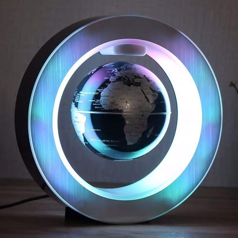 4寸磁悬浮地球仪摆件logo定制刻字工艺品初高中男女生日创意礼物