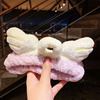 Non-slip headband for face washing, hair accessory with bow, internet celebrity, simple and elegant design, South Korea