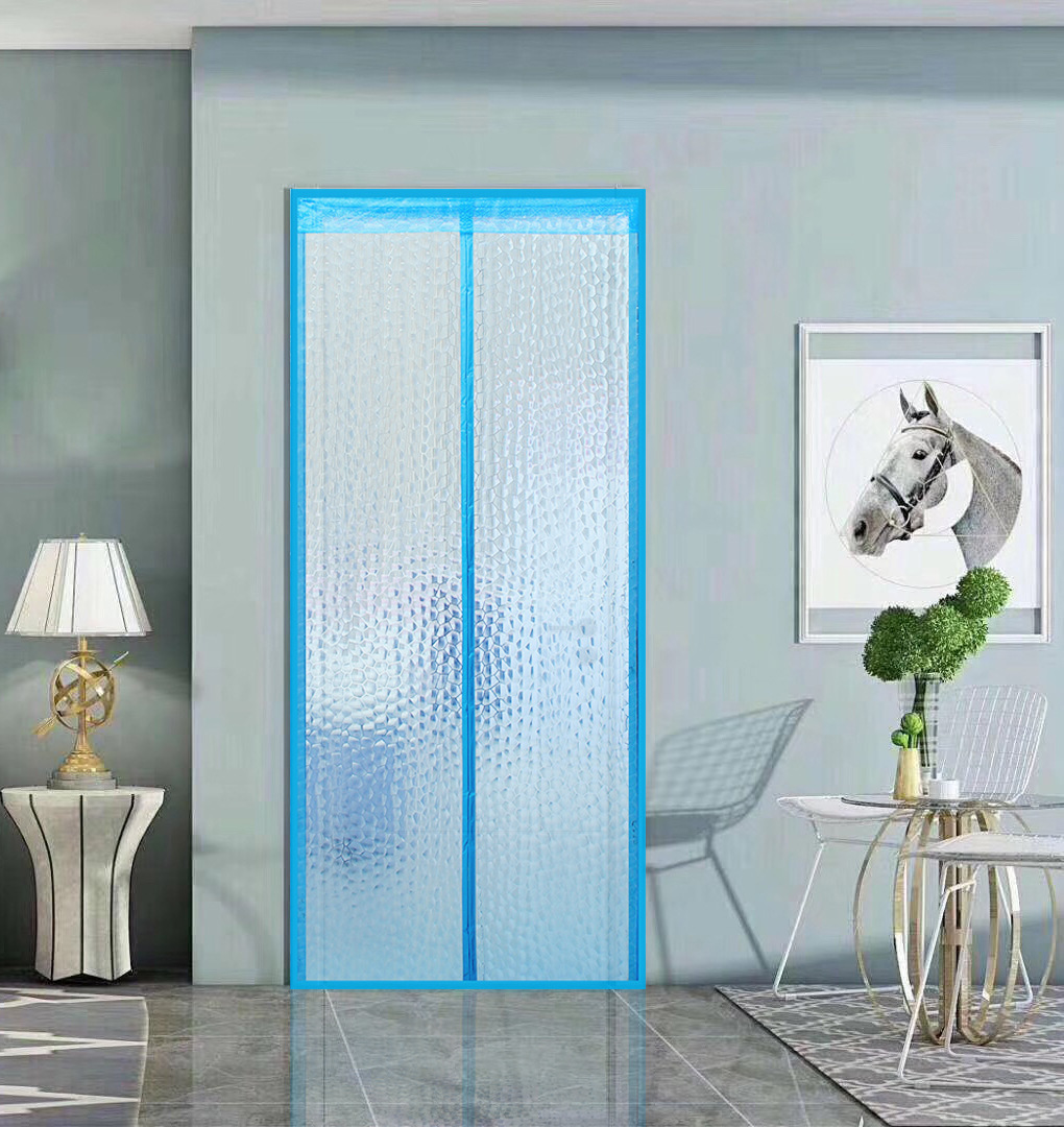 磁性空调门帘 PEVA环保 隔热防冷气厨房油烟 空调帘 防蚊磁性纱门|ms