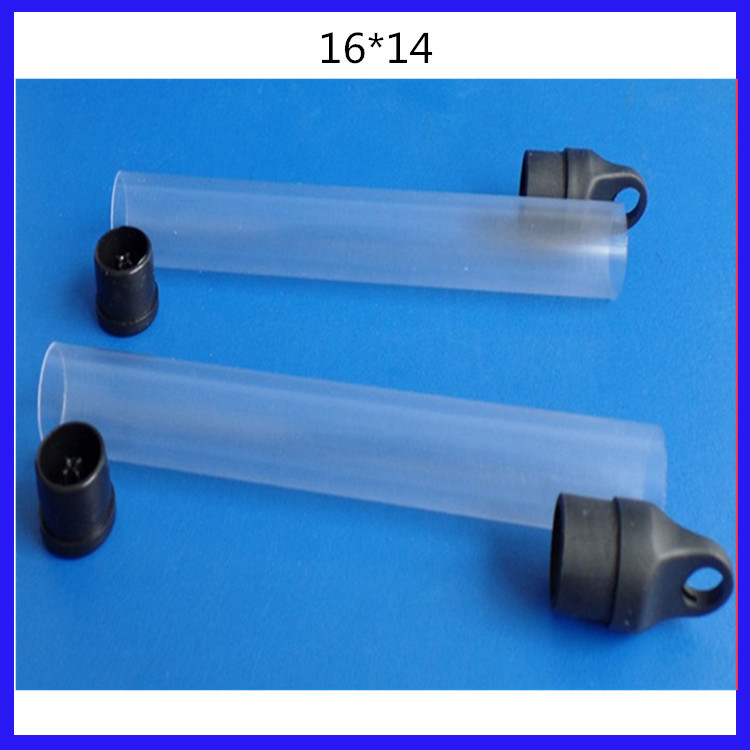 【深圳良辰】供应环保食品级透明PVC管外径16*14mm管材配硅胶盖