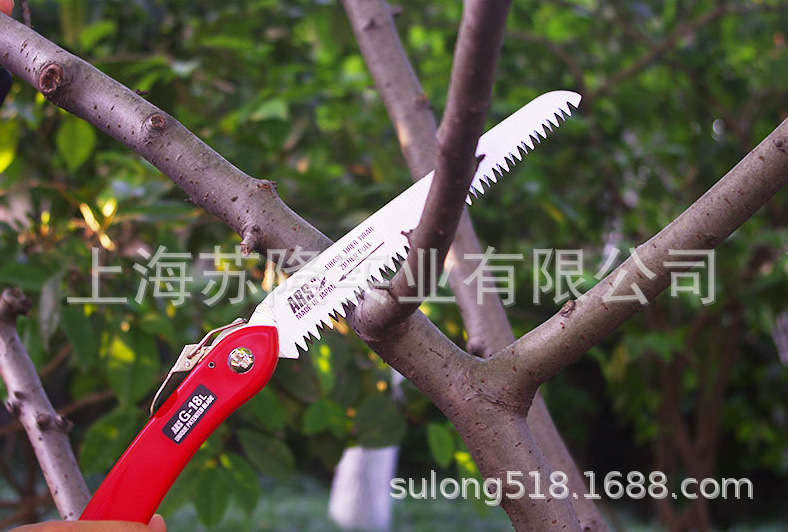园艺手锯果树锯 修枝伐木锯爱丽斯ARS G-18L园林工具折叠锯