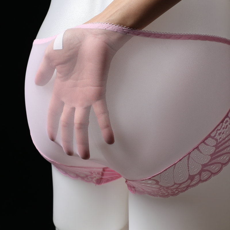 Permatomas nėrinių stygos vyrams seksualios žemo liemens kelnaitės_voghion.com