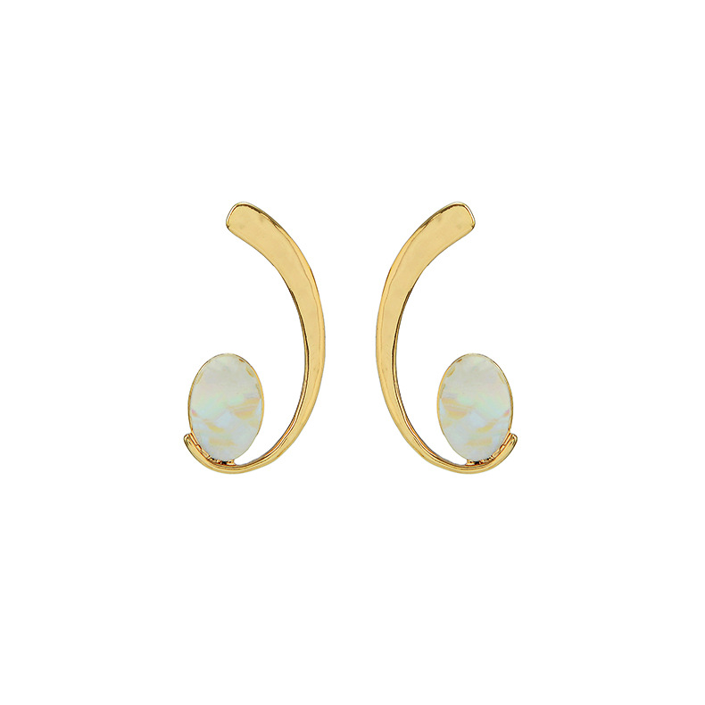 New Personality Wild Simple Creative Shell Earrings Earrings Women display picture 10