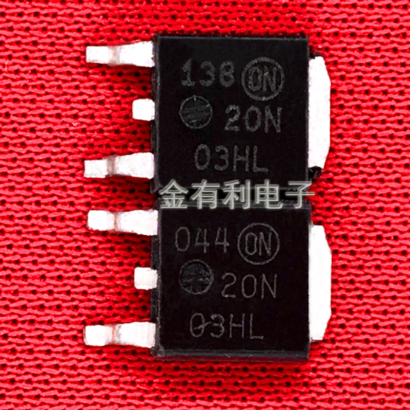 拆机20N03HL D20NE03L NTD20N03HL TO-252 MOS场效应管