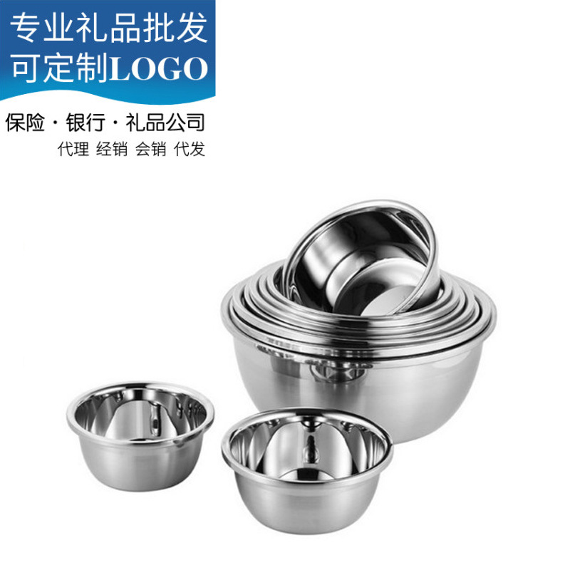 厂家批发无磁加厚不锈钢汤盆 反边调料缸 调味盆 味斗料理盆 汤碗