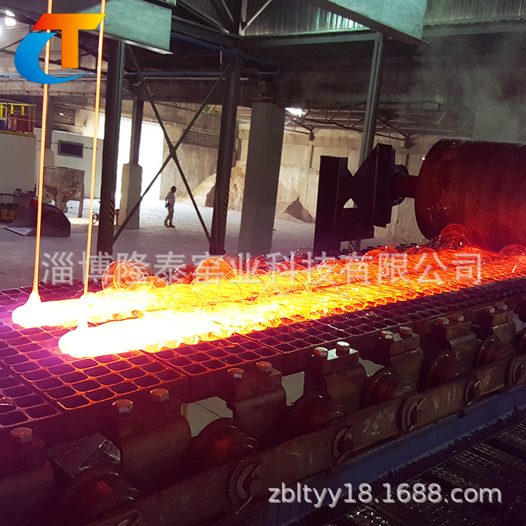 淄博厂家生产窑炉配套水玻璃泡花碱出料链板机成型机输送机