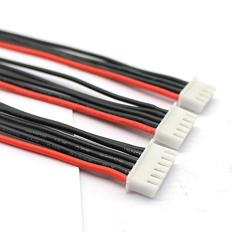 线束厂家XH2.54端子线航模平衡充锂电池连接插头线1S-6S硅胶线22#