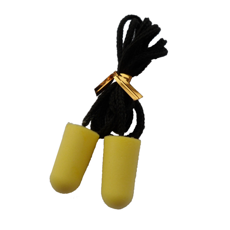 工厂直供隔音海绵耳塞防噪音睡眠航空慢回弹PU耳塞品质好货期快