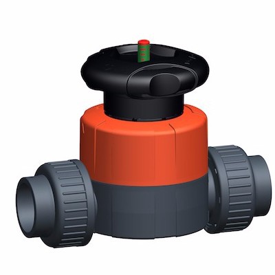 瑞士+GF+乔治费歇尔新一代PPH/PVC/PVDF隔膜阀