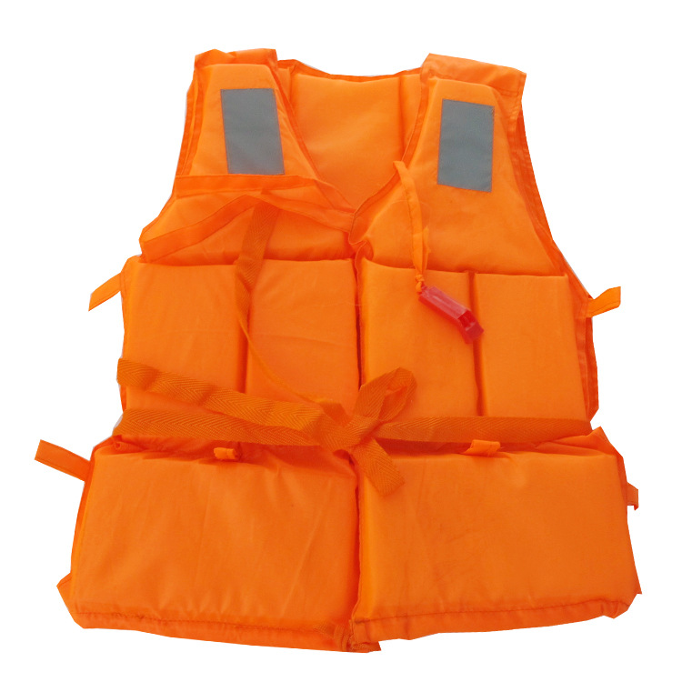 直销普通系带救生衣救生设备救生衣防护防汛抗灾防护游泳衣救生服|ru