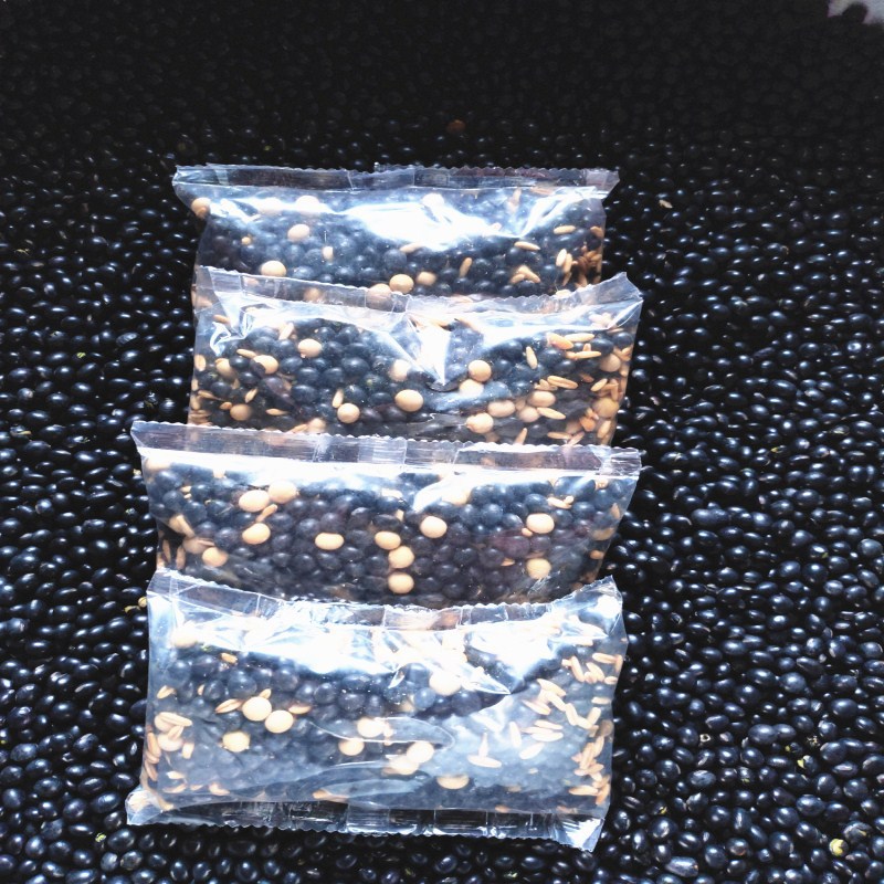 Hypothermia baking Whole grains black soya bean Soy oats combination black soya bean Grain Soybean Milk raw material