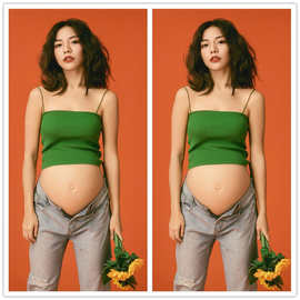 孕妇摄影服装新款小清新影楼孕妇拍照摄影写真主题服装可爱孕妈咪