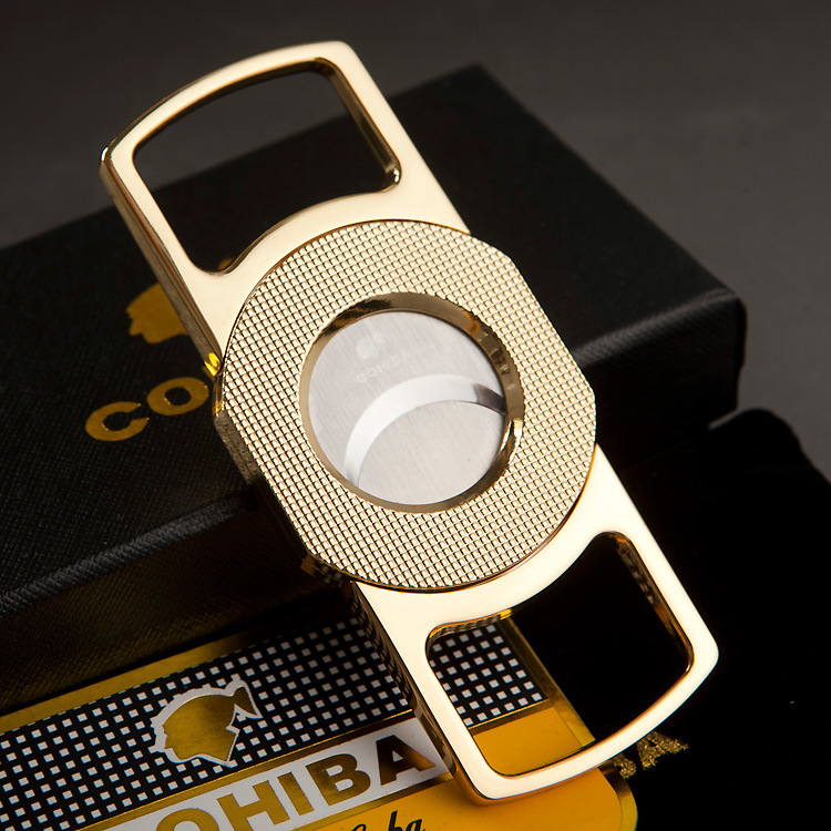 高希霸cohiba雪茄剪不锈钢雪茄刀超大口径古巴雪茄60环通用|ms