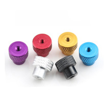 厂家直销批发M5直花螺母高脚螺母滚花螺母 开槽螺母