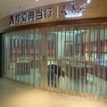 北京侧拉手拉门铝合金商安装水晶左右推拉门pvc防盗电动上下透明