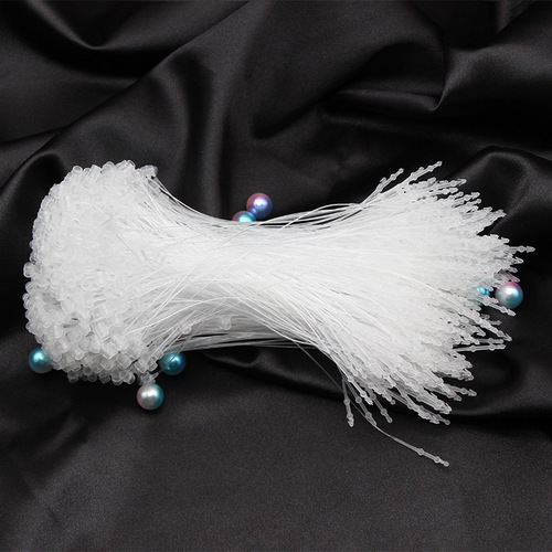 Flying hand-threaded needle female buckle clothing trademark tag line tag lanyard plastic buckle tag buckle clothing tag rope