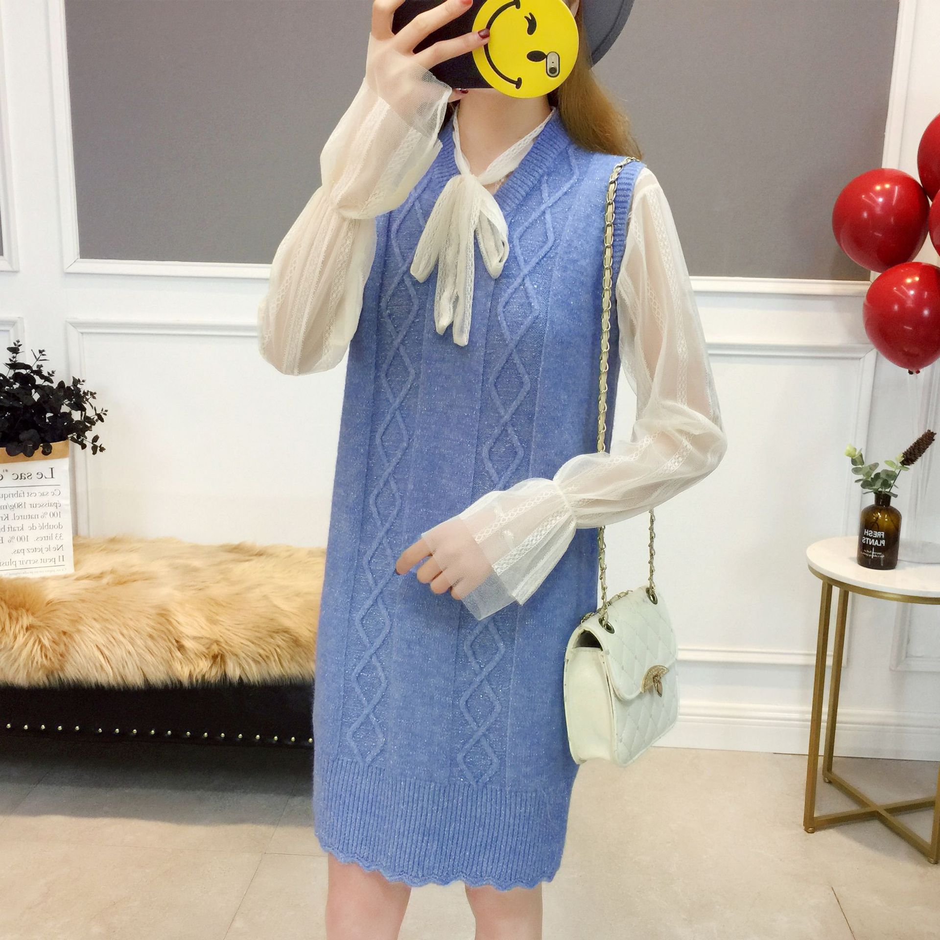 Gilet femme en Mélange de coton - Ref 3316901 Image 15