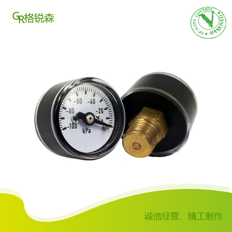 厂家销售25mm微型表迷你压力表消防水泵压力表食品咖啡机压力表