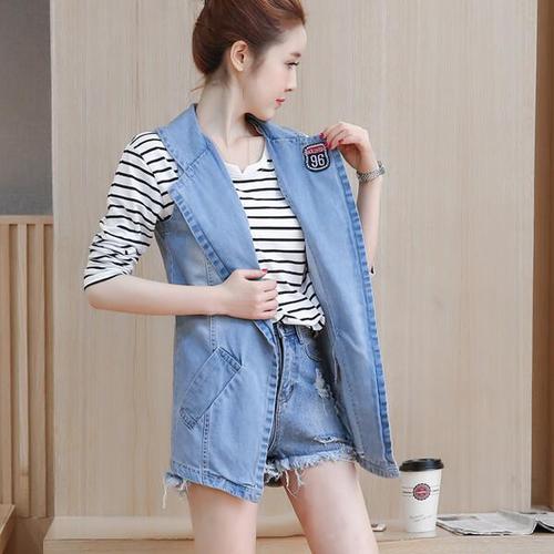 Gilet femme HYUN MAI COWBOY en Cow-boy - Ref 3317349 Image 3