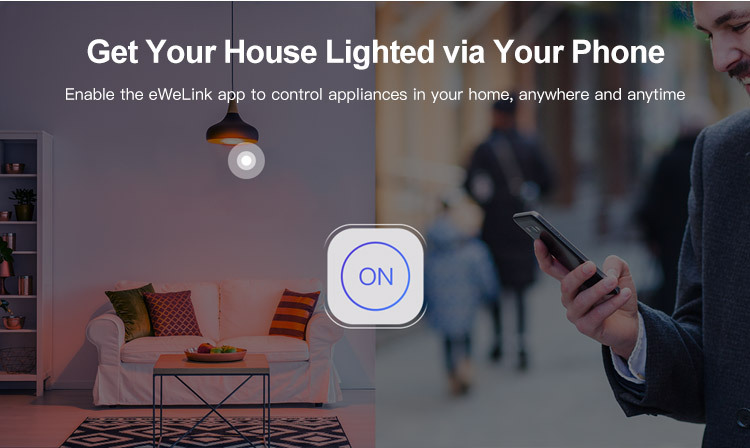 Sonoff mini remote control switch