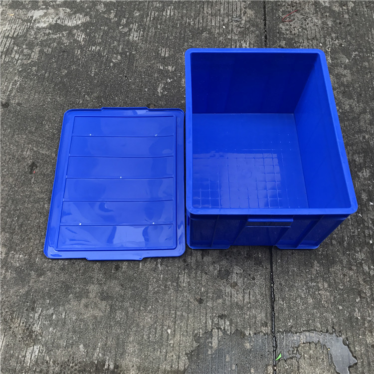 PW/XYF/DY/CH9#胶框物流运输储物箱红黄蓝绿色胶筐货架五金塑料箱