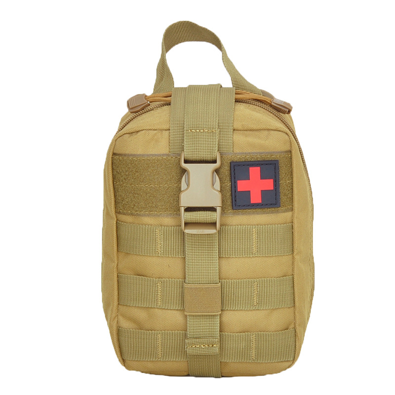 (2개) MOLLE 전술 의료 액세서리 전술 허리 위장 다기능 응급 처치 키트 야외 등산 라이프 스타일 외부 가방