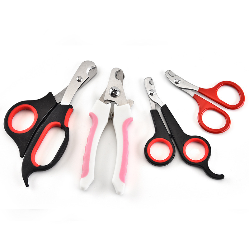 厂家直供不锈钢修甲剪指甲钳宠物剪家用宠物清洁用品指甲剪