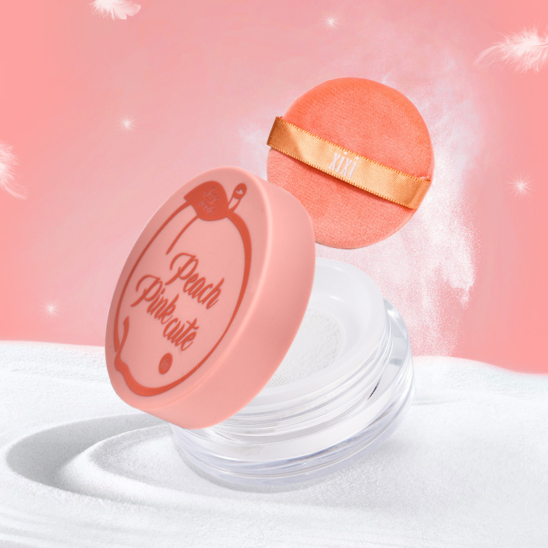 xixi D-339纯感轻裸水蜜粉持久控油定妆粉遮瑕防水汗不脱妆晚安粉