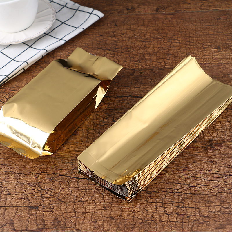 暗哑风琴零食袋 包装食品袋 铝箔袋茶叶包装袋风琴袋厂家现货