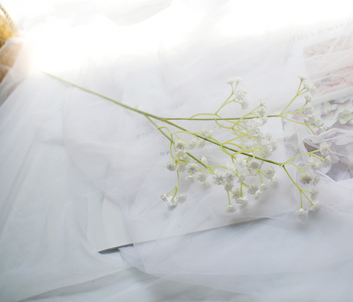 Highly simulated baby's breath artificial flowers, wedding photo studio props, DIY flower arrangements, bride's bouquet accessories, wholesale