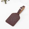 Fashionable polyurethane luggage tag, luggage suitcase, city style