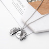 Brand fashionable necklace, accessory engraved