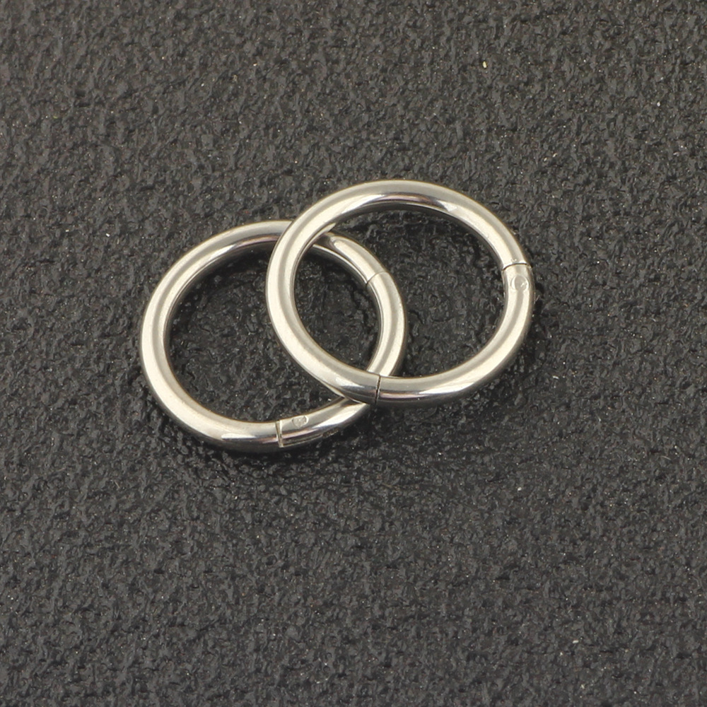 18 Pcs Stainless Steel Piercing Set Industrial Earring Nose Ring Eyebrow Lip Jewelry detail image 10