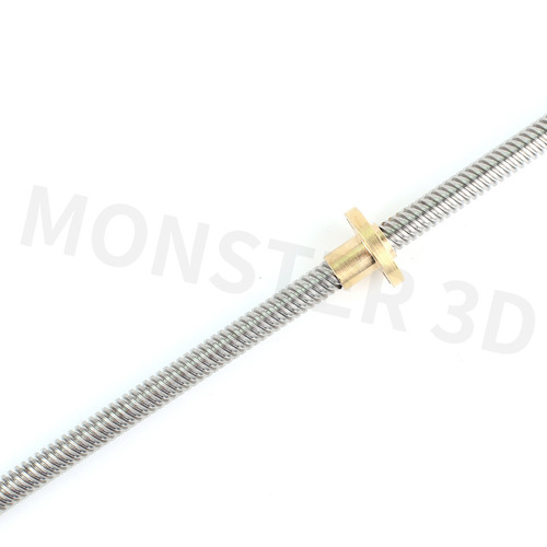 T-Screw Lead 8mm 3D Printer Accessory: T8 Stepper Motor, Screw Nut, Trapezoidal Screw Rod, Stainless Steel