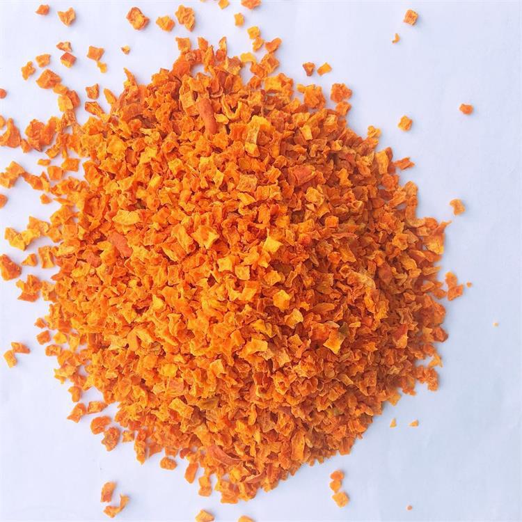 Dried Pumpkin Granules (Cucurbita moschata) — Air-Dried Food-Herb Cubes for Tea & Soup quality and texture