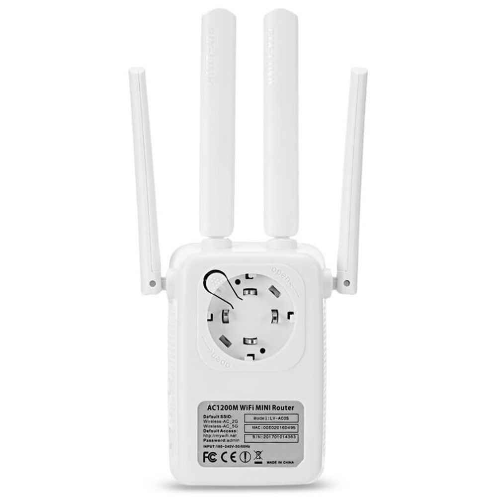 Répéteur WiFi 1200m sans fil 4 antenne double réseau - Ref 3426683 Image 4