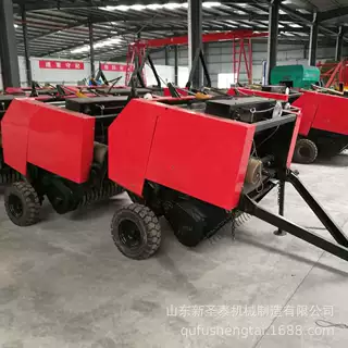 淮南小麦秸秆压实捆草机  自动秸秆捡拾打捆机
